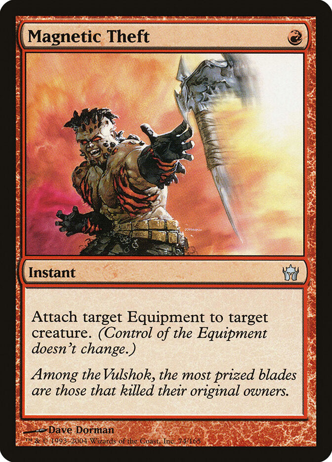 Roubo Magnético / Magnetic Theft - Magic: The Gathering - MoxLand