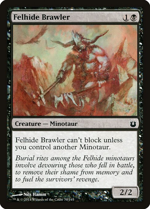 Rufião Courovil / Felhide Brawler - Magic: The Gathering - MoxLand