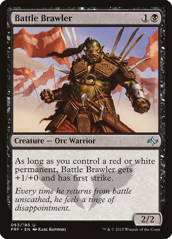 Rufião de Batalha / Battle Brawler - Magic: The Gathering - MoxLand