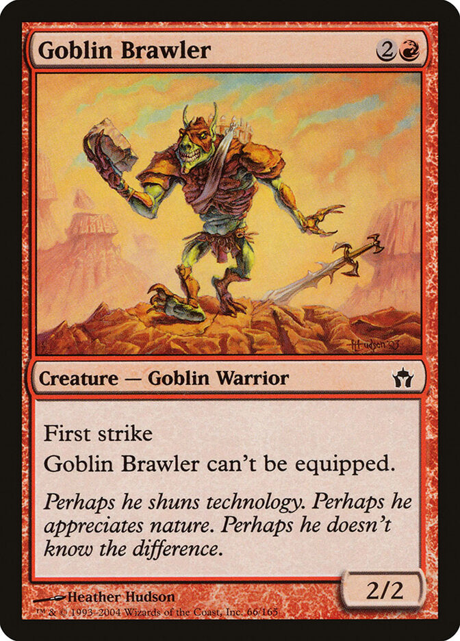 Rufião Goblin / Goblin Brawler - Magic: The Gathering - MoxLand