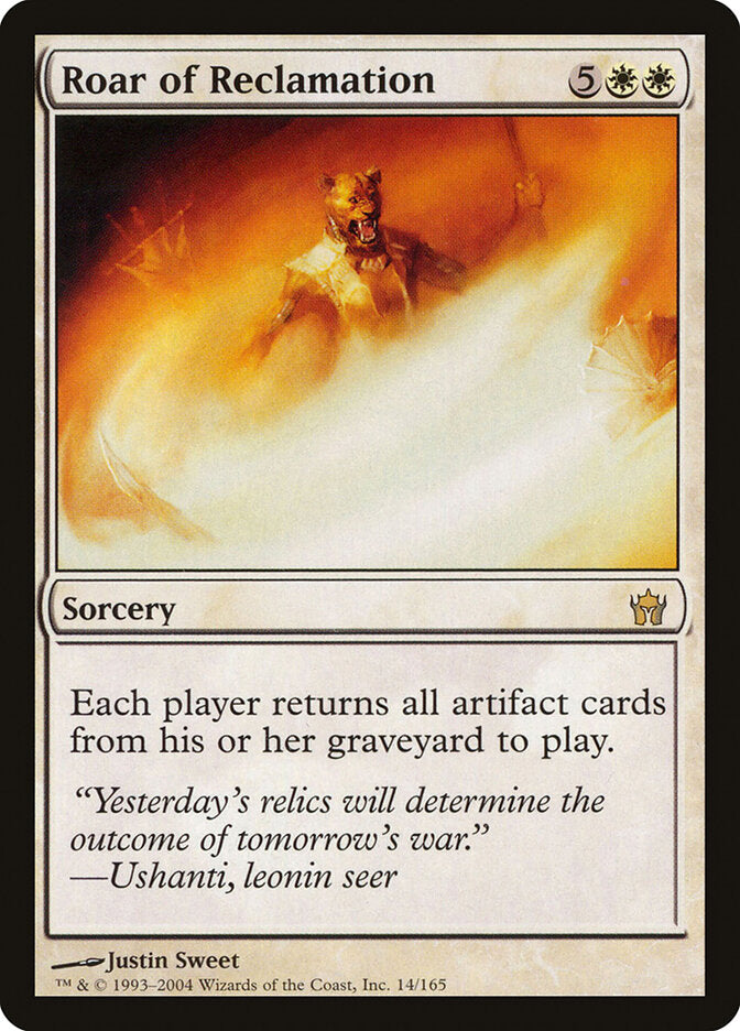 Rugido de Recuperação / Roar of Reclamation - Magic: The Gathering - MoxLand