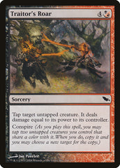 Rugido do Traidor / Traitor's Roar - Magic: The Gathering - MoxLand