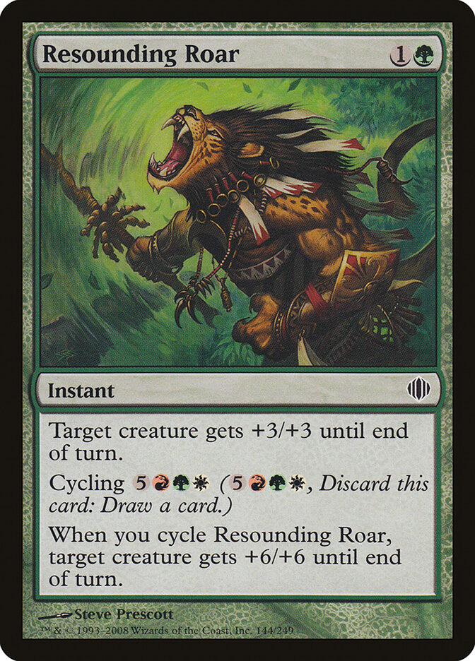 Rugido Ressonante / Resounding Roar - Magic: The Gathering - MoxLand