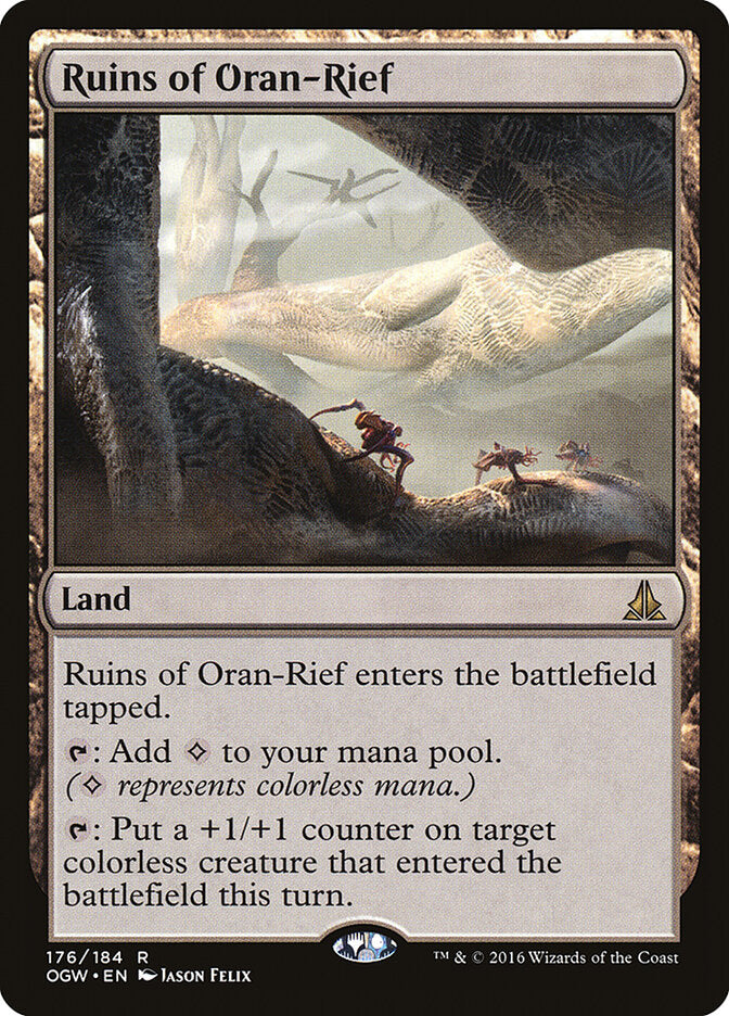Ruínas de Oran-Rief / Ruins of Oran-Rief - Magic: The Gathering - MoxLand