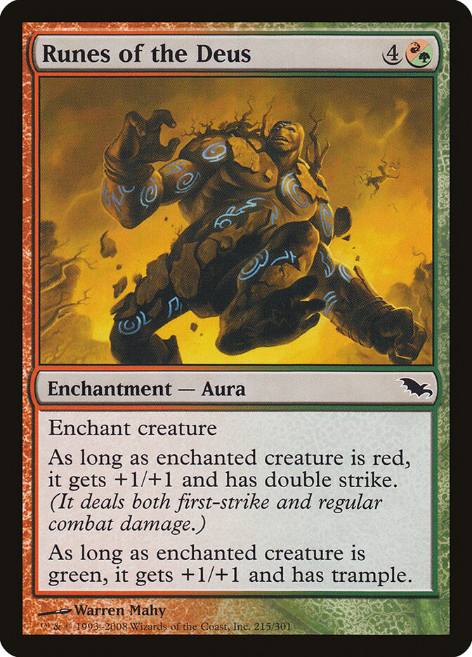 Runas do Deus / Runes of the Deus - Magic: The Gathering - MoxLand