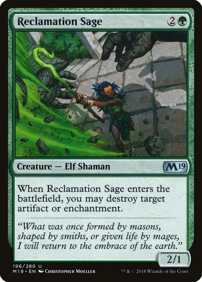 Sábia da Reivindicação / Reclamation Sage - Magic: The Gathering - MoxLand