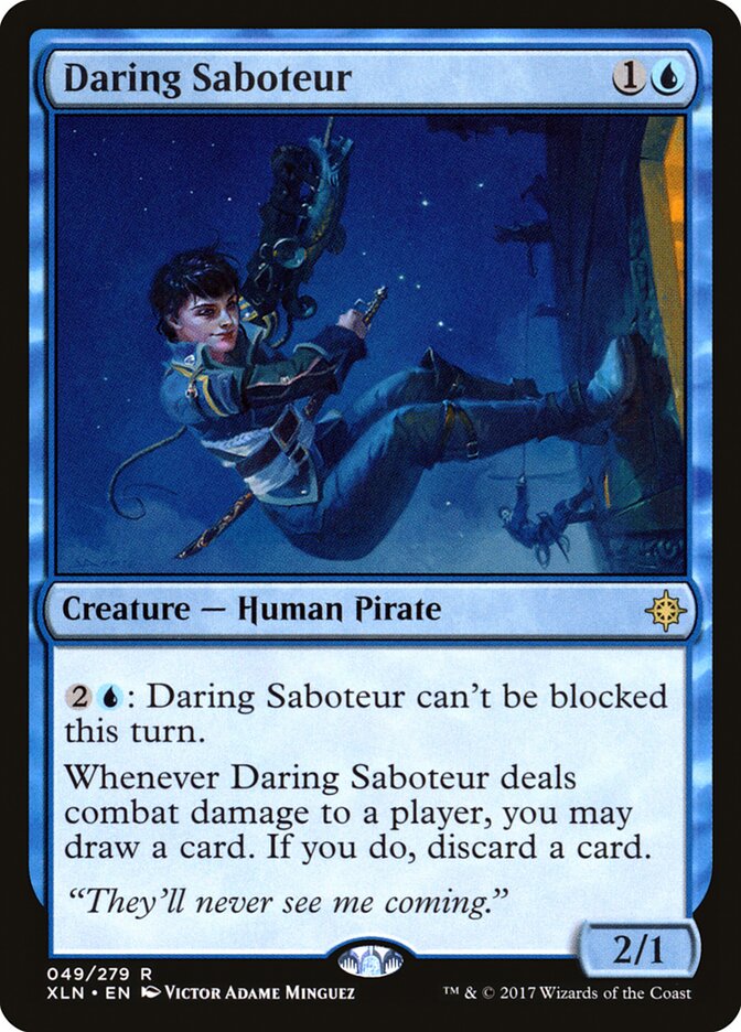 Sabotadora Ousada / Daring Saboteu