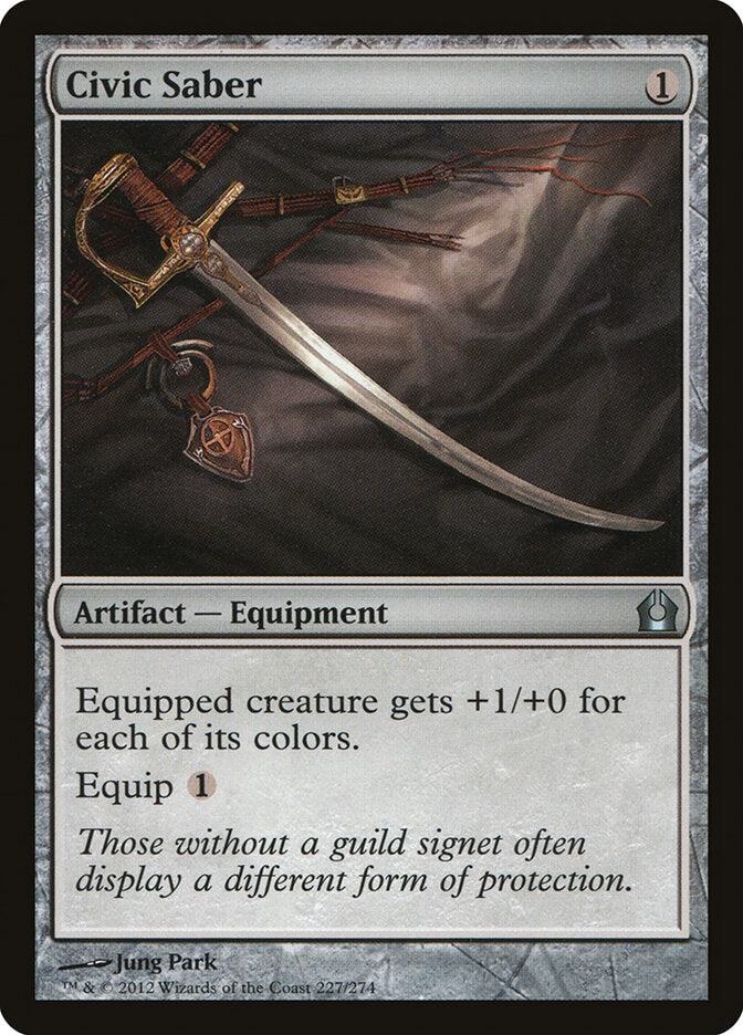 Sabre Cívico / Civic Saber - Magic: The Gathering - MoxLand