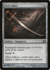 Sabre Cívico / Civic Saber - Magic: The Gathering - MoxLand