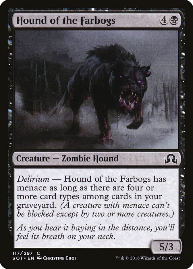 Sabujo de Brejolonge / Hound of the Farbogs - Magic: The Gathering - MoxLand