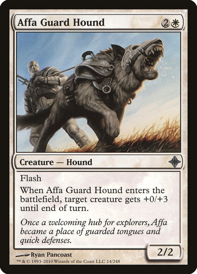 Sabujo de Guarda de Affa / Affa Guard Hound - Magic: The Gathering - MoxLand