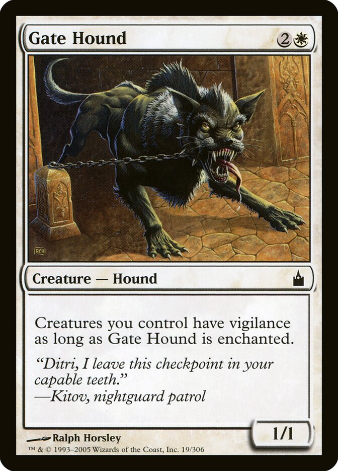 Sabujo do Portão / Gate Hound - Magic: The Gathering - MoxLand
