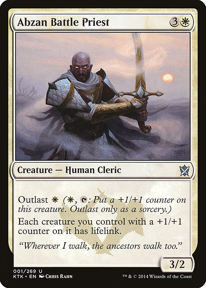 Sacerdote de Batalha Abzan / Abzan