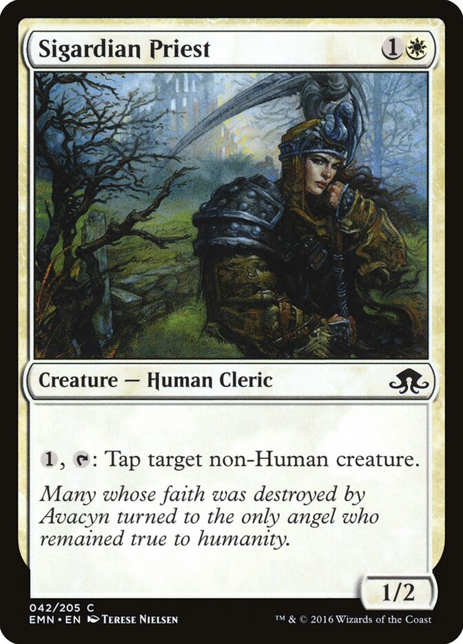 Sacerdotisa Sigardiana / Sigardian Priest - Magic: The Gathering - MoxLand