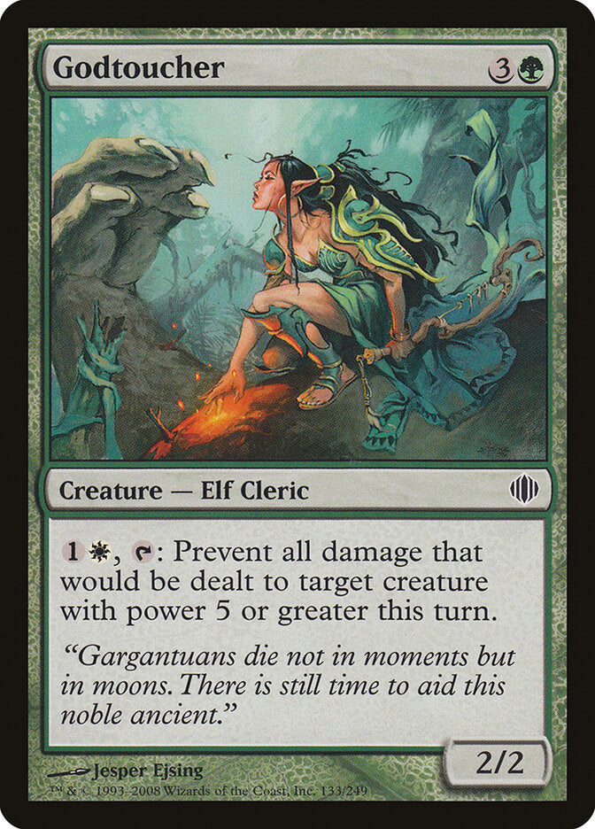 Sacro-curandeira / Godtoucher - Magic: The Gathering - MoxLand