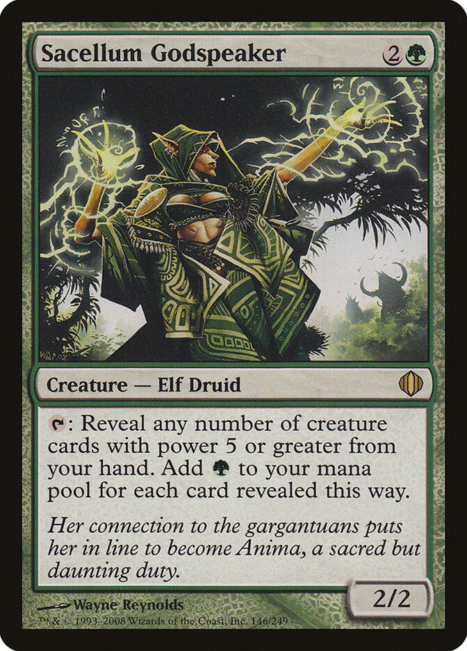 Sacro-sensitiva de Sacellum / Sacellum Godspeaker - Magic: The Gathering - MoxLand