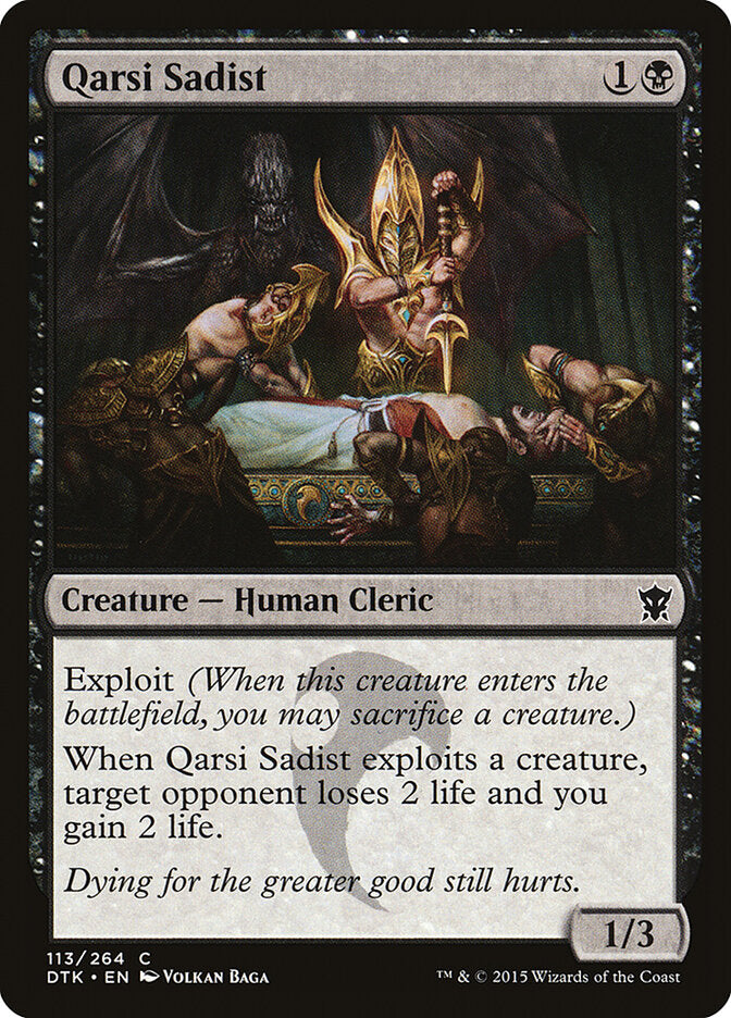 Sádico de Qarsi / Qarsi Sadist - Magic: The Gathering - MoxLand