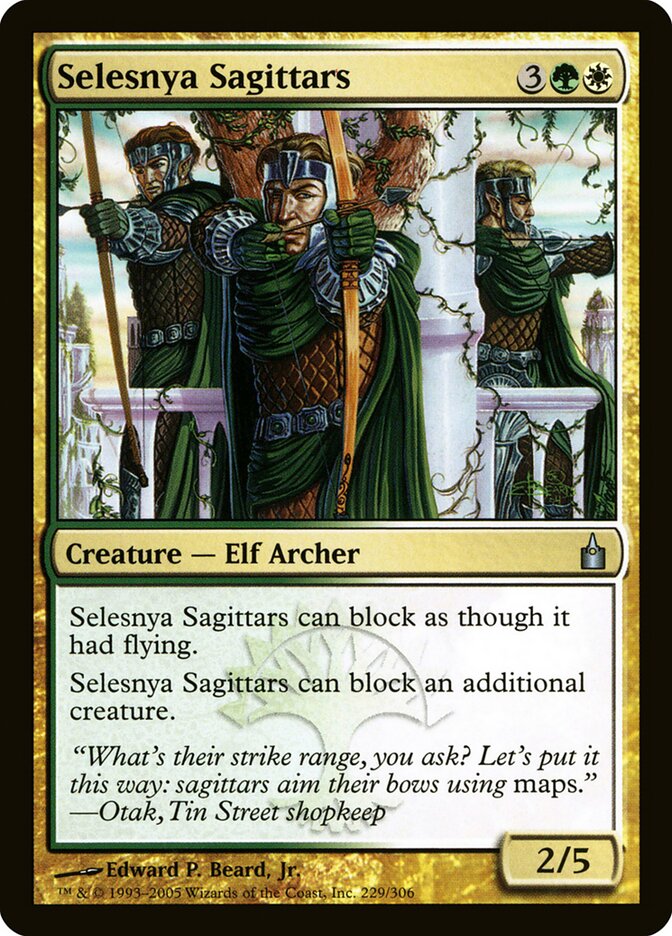 Sagitários Selesnya / Selesnya Sagittars - Magic: The Gathering - MoxLand