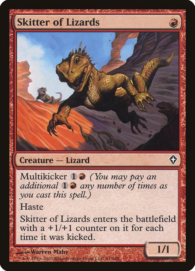 Saltador de Lagartos / Skitter of Lizards - Magic: The Gathering - MoxLand