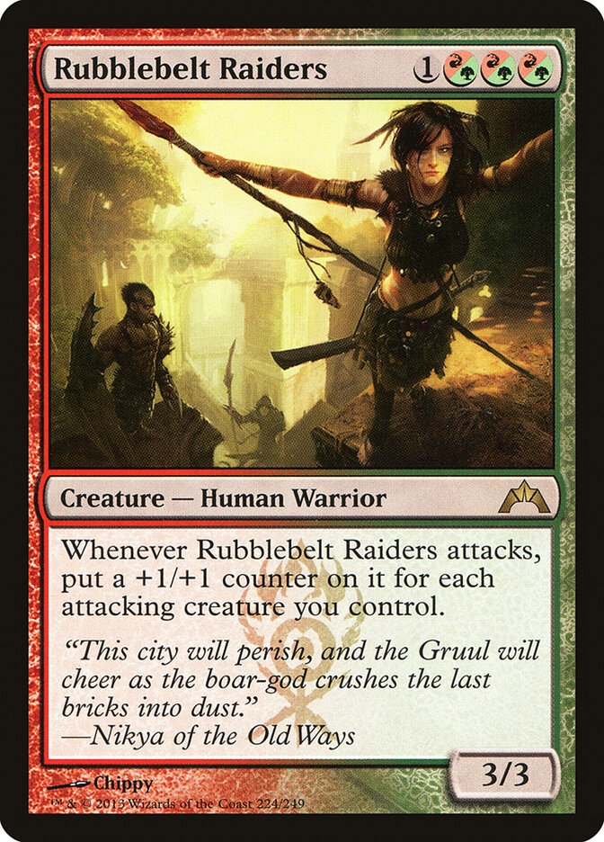 Salteadores da Faixa de Escombros / Rubblebelt Raiders - Magic: The Gathering - MoxLand