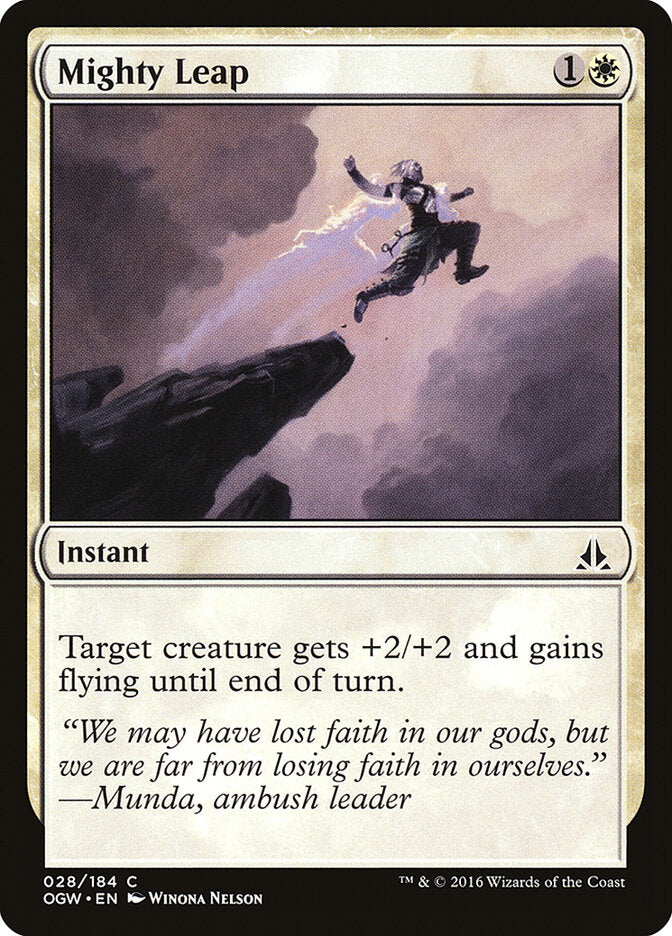 Salto Poderoso / Mighty Leap - Magic: The Gathering - MoxLand