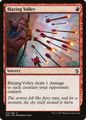 Salva Incandescente / Blazing Volley - Magic: The Gathering - MoxLand