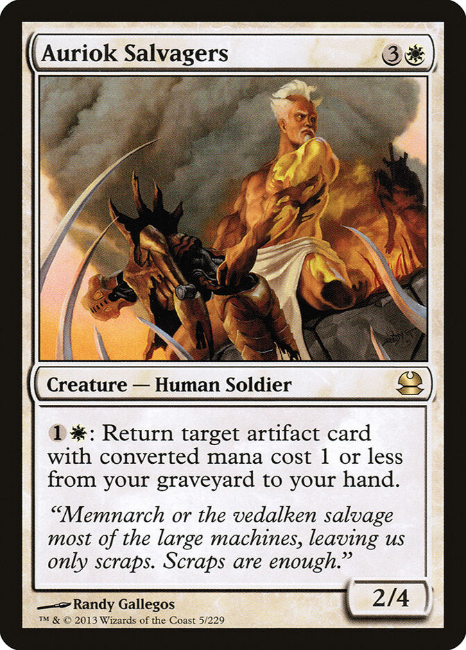 Salvádegos dos Aurioques / Auriok Salvagers - Magic: The Gathering - MoxLand