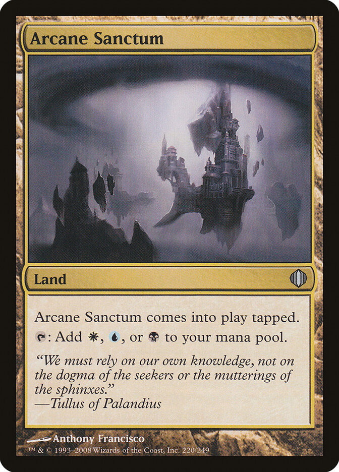 Santuário Arcano / Arcane Sanctum - Magic: The Gathering - MoxLand
