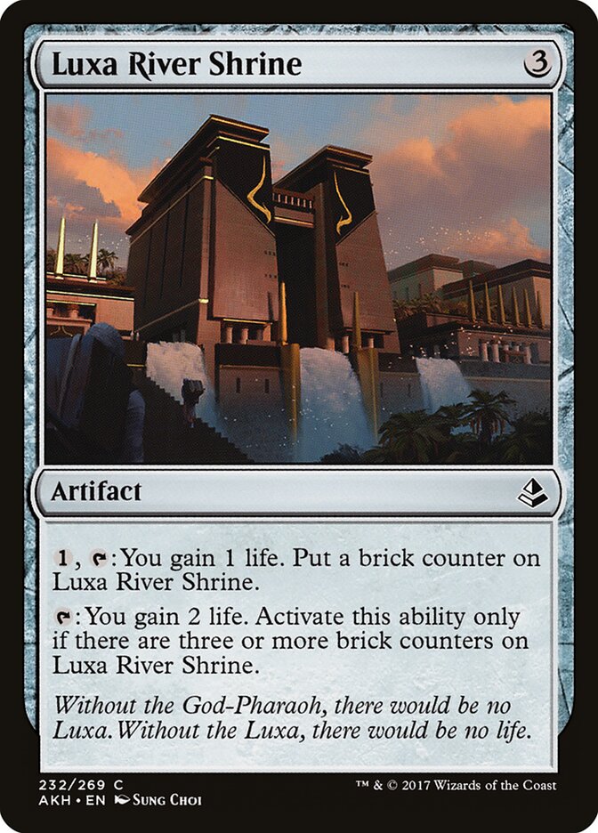 Santuário do Rio Luxa / Luxa River Shrine - Magic: The Gathering - MoxLand