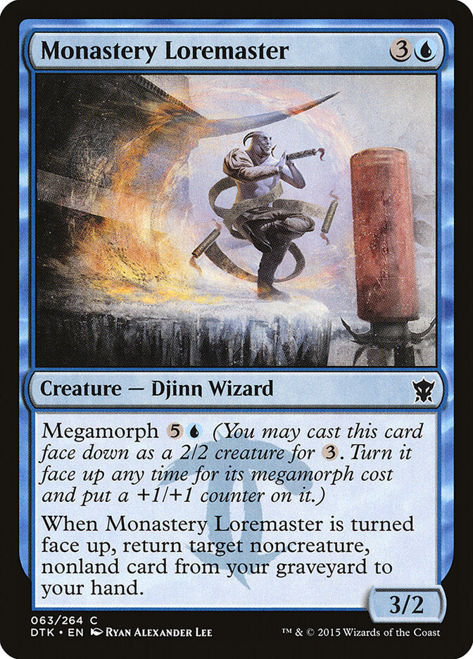 Sapiente do Monastério / Monastery Loremaster - Magic: The Gathering - MoxLand
