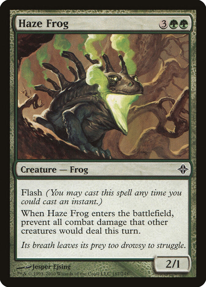 Sapo do Nevoeiro / Haze Frog - Magic: The Gathering - MoxLand