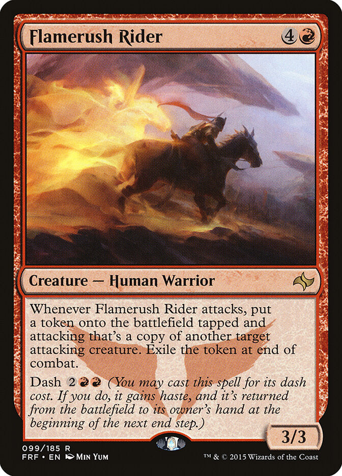 Saqueador Flamígero / Flamerush Rider - Magic: The Gathering - MoxLand
