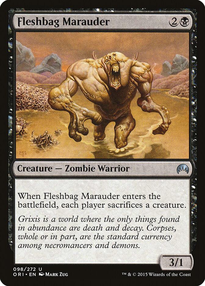 Saqueador Saco-de-carne / Fleshbag Marauder - Magic: The Gathering - MoxLand