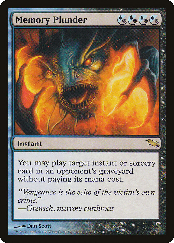 Saquear Memória / Memory Plunder - Magic: The Gathering - MoxLand