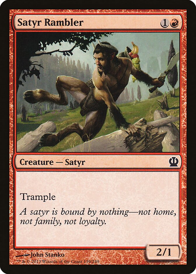 Sátiro Errante / Satyr Rambler