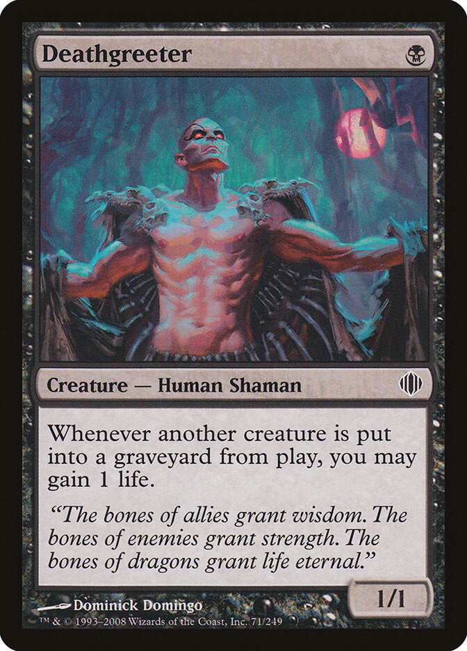 Saudador da Morte / Deathgreeter - Magic: The Gathering - MoxLand