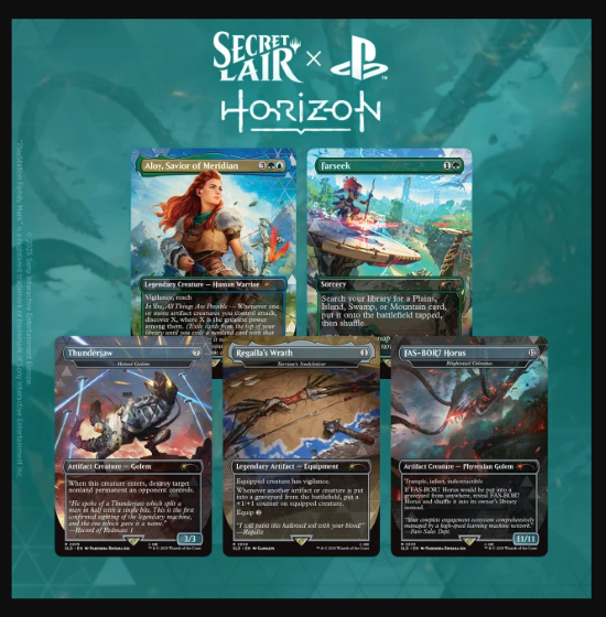 Secret Lair x Horizon: Into the Forbidden West - Magic: The Gathering - MoxLand