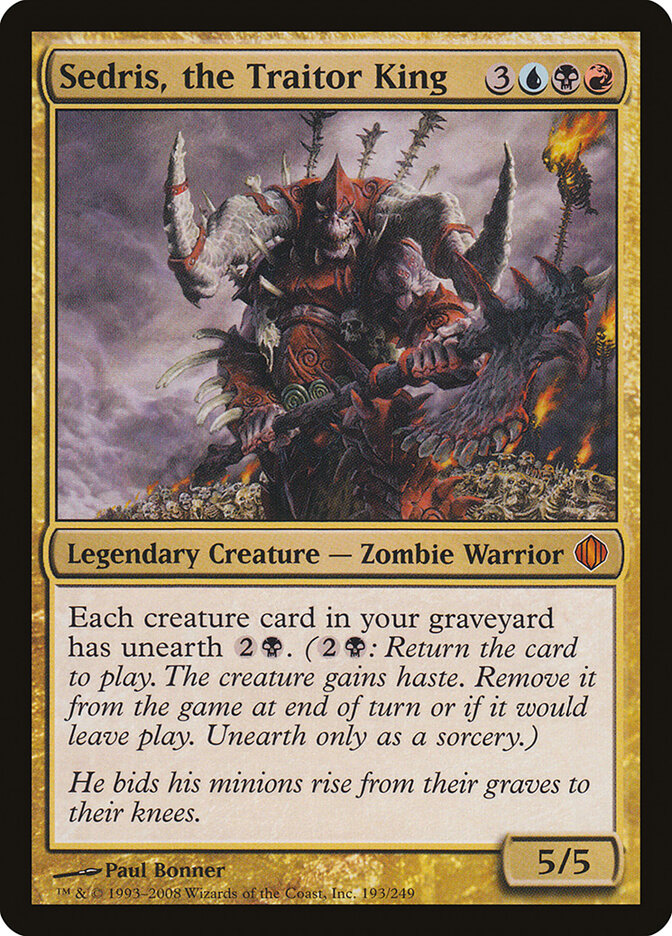 Sedris, o Rei Traidor / Sedris, the Traitor King - Magic: The Gathering - MoxLand