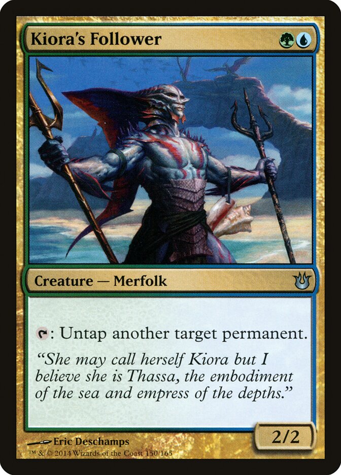 Seguidor de Kiora / Kiora's Follower - Magic: The Gathering - MoxLand