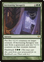 Selvageria Crescente / Increasing Savagery - Magic: The Gathering - MoxLand