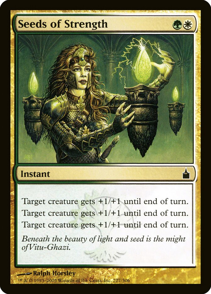 Sementes de Força / Seeds of Strength - Magic: The Gathering - MoxLand