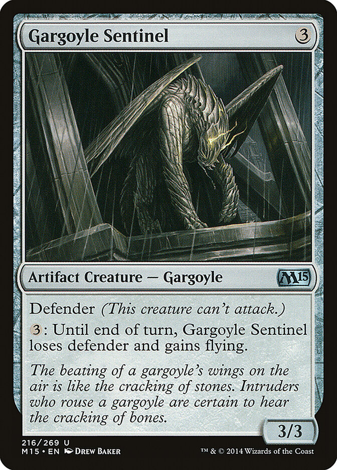 Sentinela Gárgula / Gargoyle Sentinel - Magic: The Gathering - MoxLand