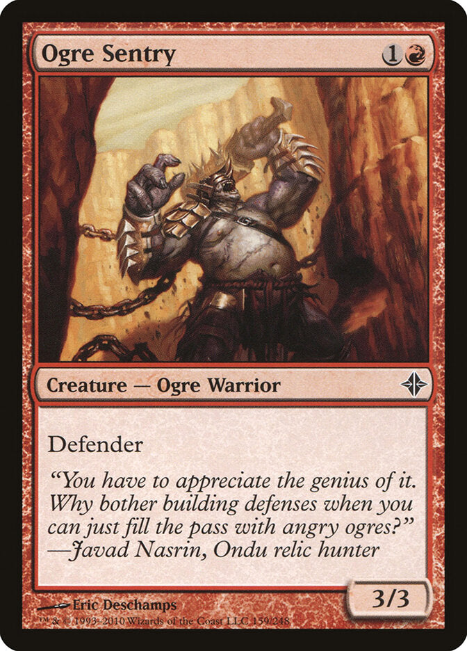 Sentinela Ogre / Ogre Sentry - Magic: The Gathering - MoxLand