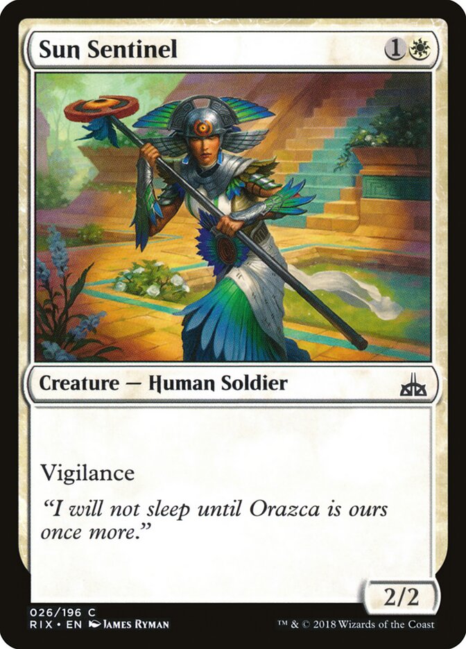 Sentinela Solar / Sun Sentinel - Magic: The Gathering - MoxLand