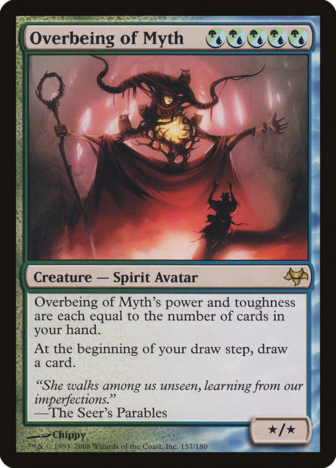 Ser Superior do Mito / Overbeing of Myth - Magic: The Gathering - MoxLand