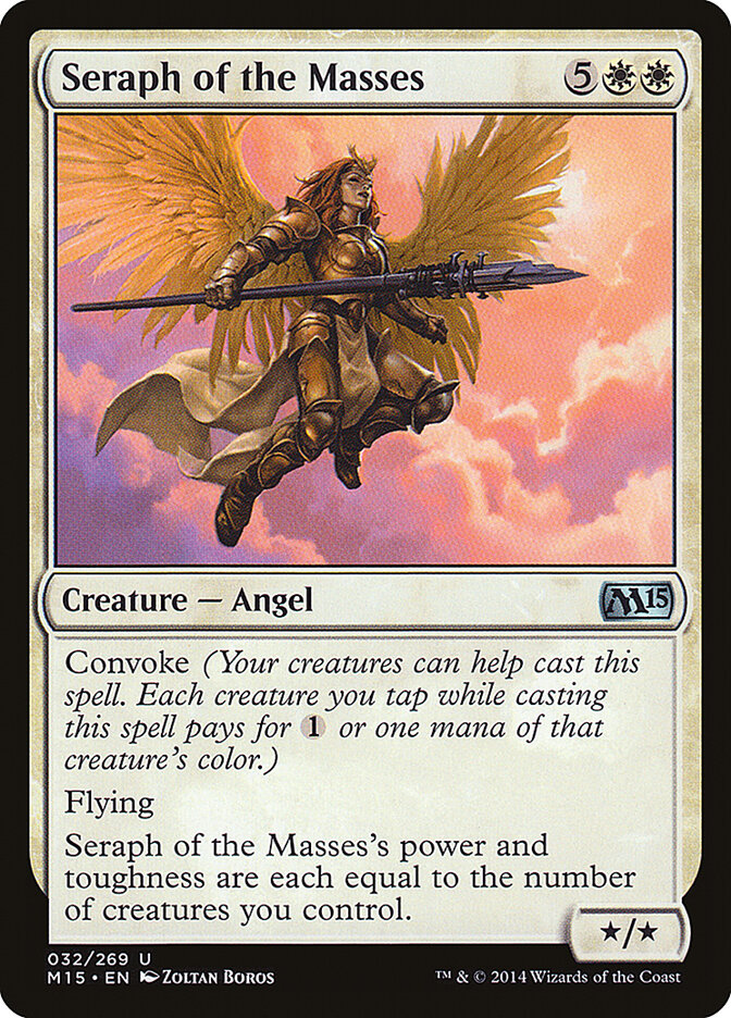 Serafim das Massas / Seraph of the Masses - Magic: The Gathering - MoxLand