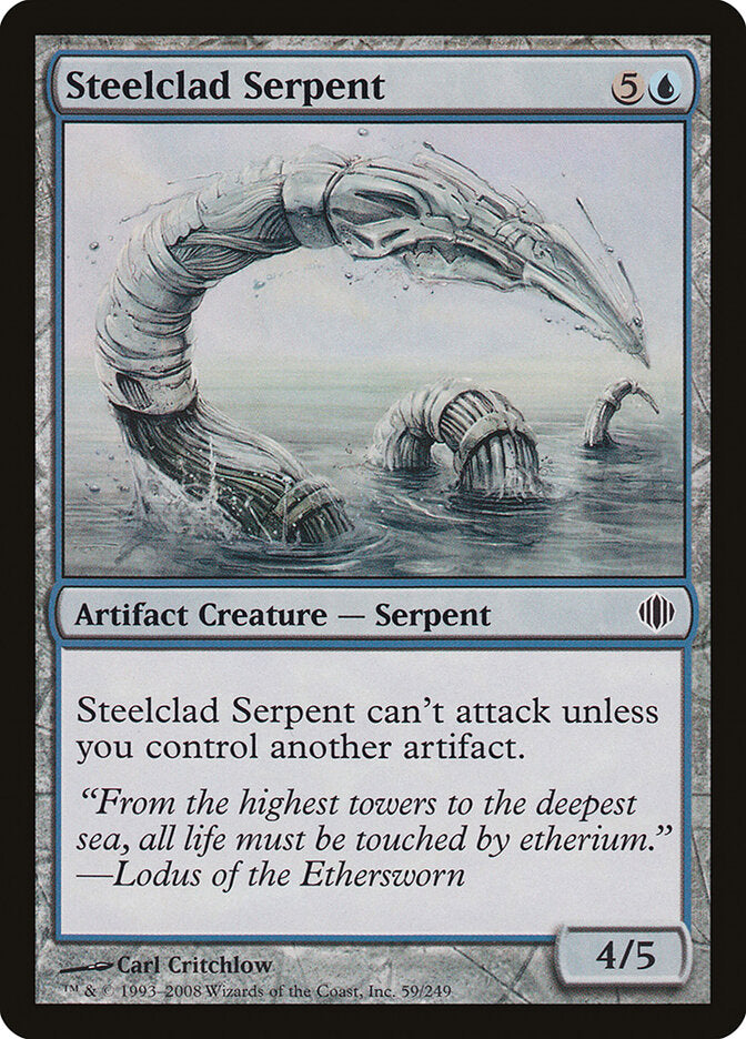 Serpente Blindada / Steelclad Serpent - Magic: The Gathering - MoxLand