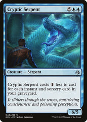Serpente Críptica / Cryptic Serpent - Magic: The Gathering - MoxLand