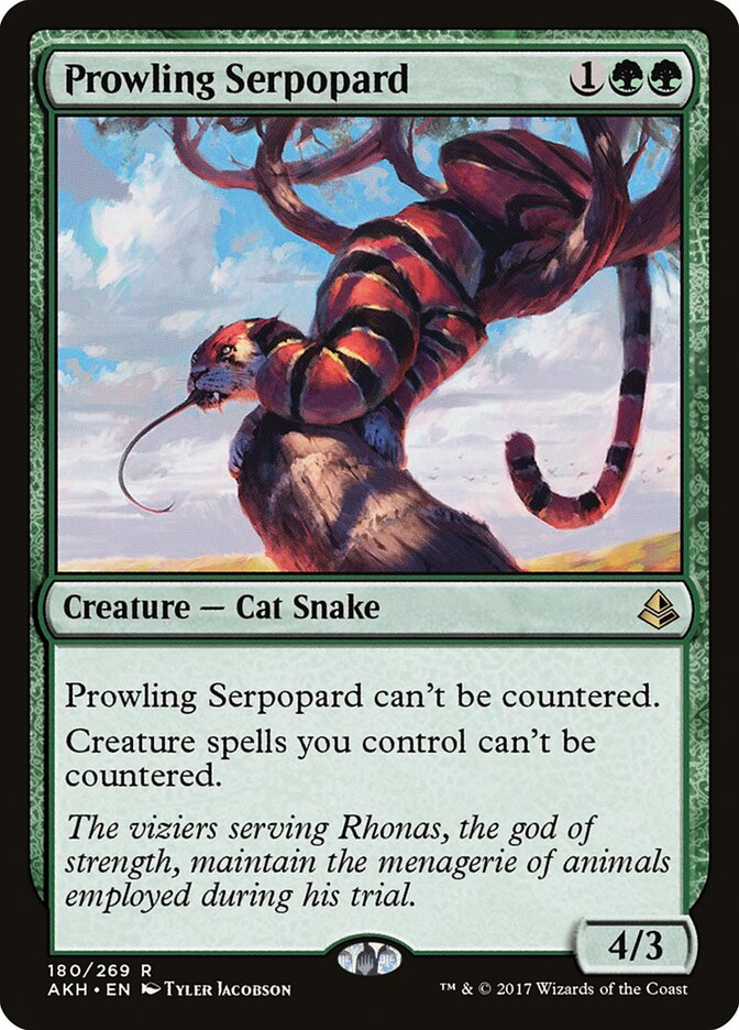Serpopardo Espreitador / Prowling Serpopard - Magic: The Gathering - MoxLand