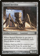 Serviçal Rúnico / Runed Servitor - Magic: The Gathering - MoxLand